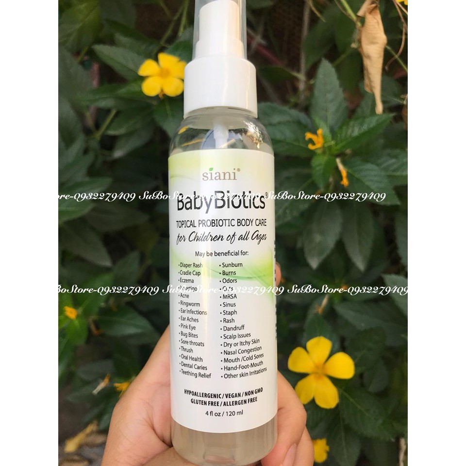 Xịt Khuẩn Baby Biotics