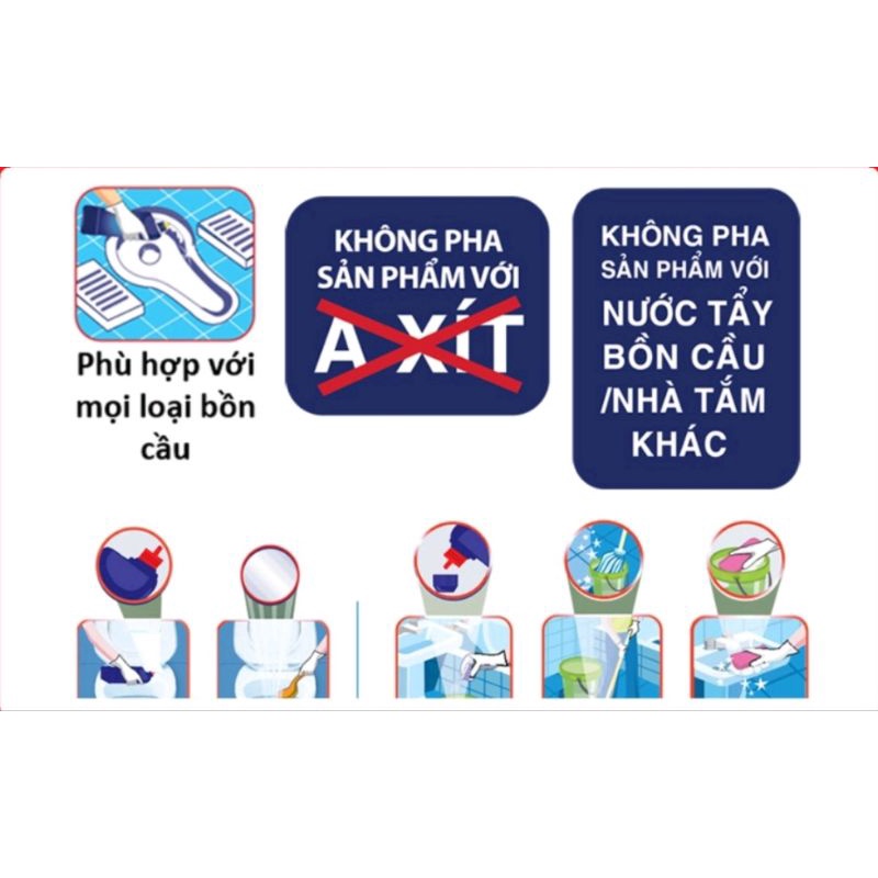 Viên tẩy treo bồn cầu Vim trà xanh và chanh vàng 55g