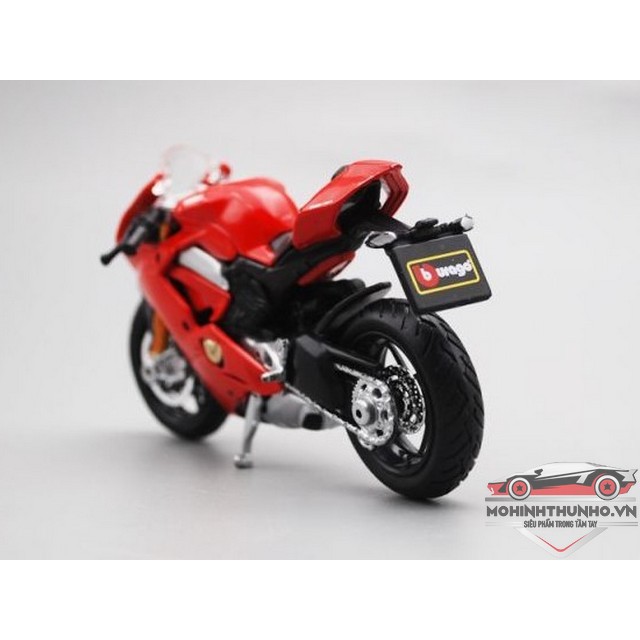 Xe mô hình mô tô Ducati Panigale V4, tỉ lệ 1:18