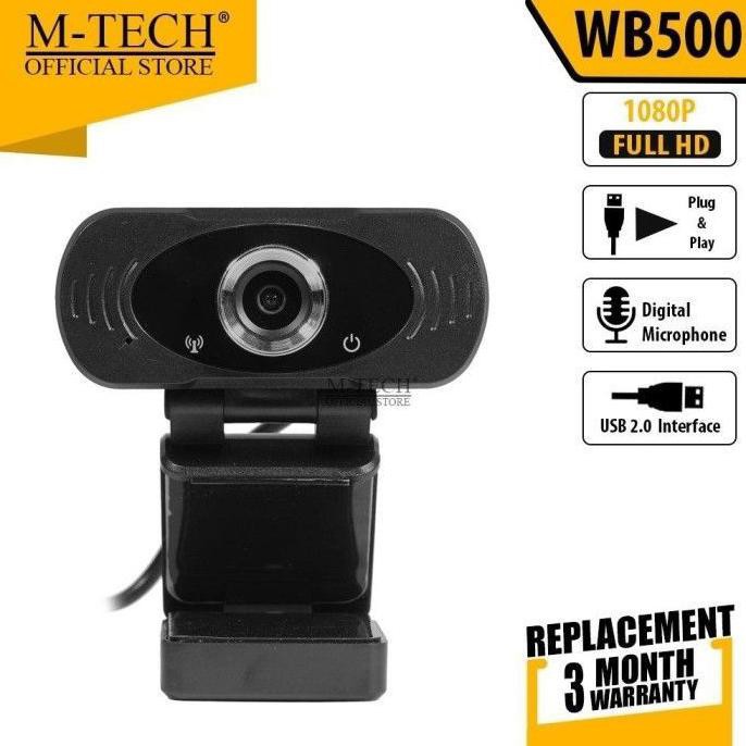 Webcam M-Tech Wb500 Độ Phân Giải 1080p | BigBuy360 - bigbuy360.vn