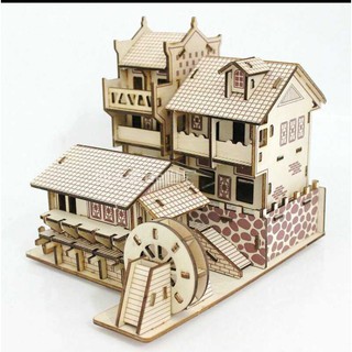 Mô hình lắp ráp gỗ 3D Phượng Hoàng Cổ Trấn