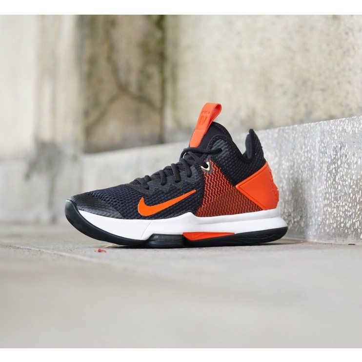 [2hand] Giày Thể Thao NIKE LEBRON WITNESS 4 &quot; TEAM ORANGE &quot; CD0188-003 GIÀY CŨ CHÍNH HÃNG