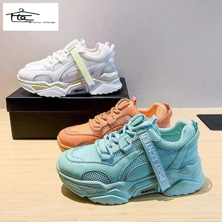 Giày Thể Thao Thời Trang Mùa Thu Phong Cách Hàn Quốc Cho Nữ