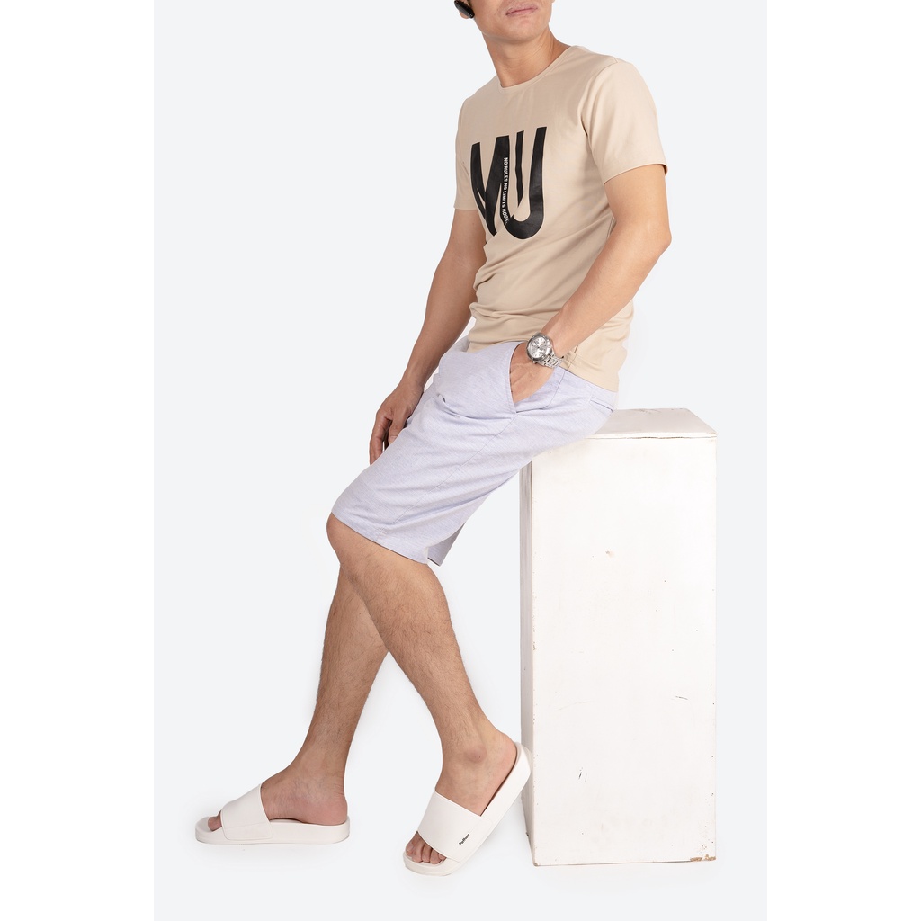 Dép nam nữ quai ngang slipper Pathon quai PVC và đế PU trắng,quai trắng Mẫu SD32