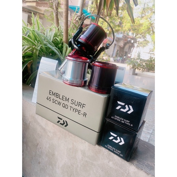 máy câu cá DAIWA emblem surf 45 scw chính hãng giá rẻ