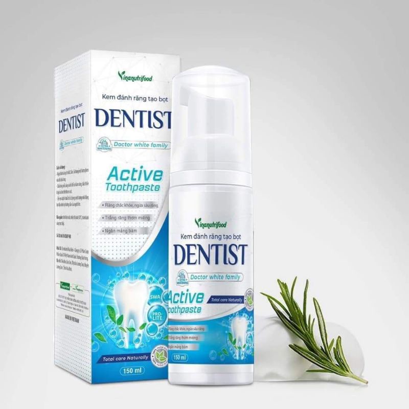 Kem Đánh Răng Tạo Bọt Dentist Vinapharma Group