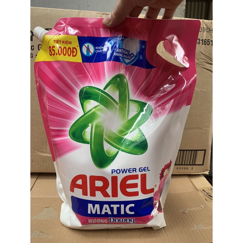 Nước Giặt Ariel Matic Hương Downy 3,2kg(Mầu Đỏ)