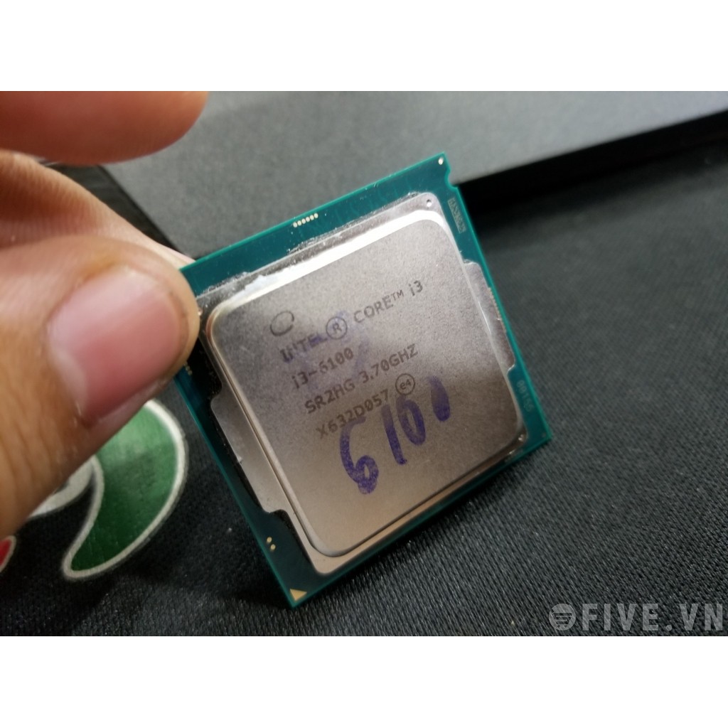 CPU Intel i3 6100 3.7 GHz, i3 6098p 3.6GHz cũ tháo máy văn phòng