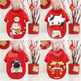 Quần áo tết chó mèo - Áo chó mèo đẹp giá rẻ