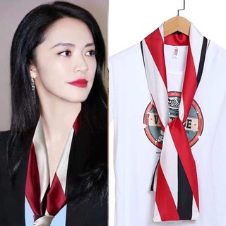 Khăn Lụa Dài Cao Cấp Phụ Kiện Cho Nữ Phối Đồ