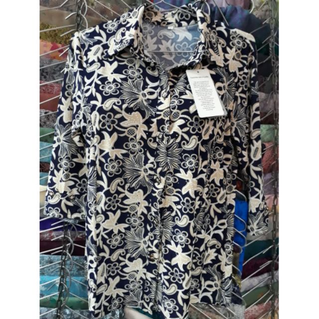 Áo sơ mi nữ tay lỡ vải voan -3018