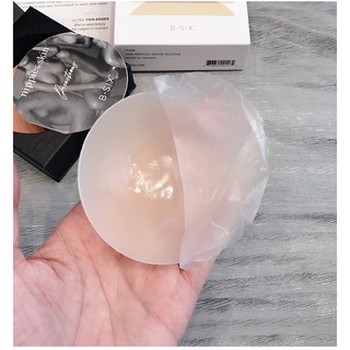 2 miếng dán ti silicon tàng hình, miếng dán silicon hình tròn siêu dính