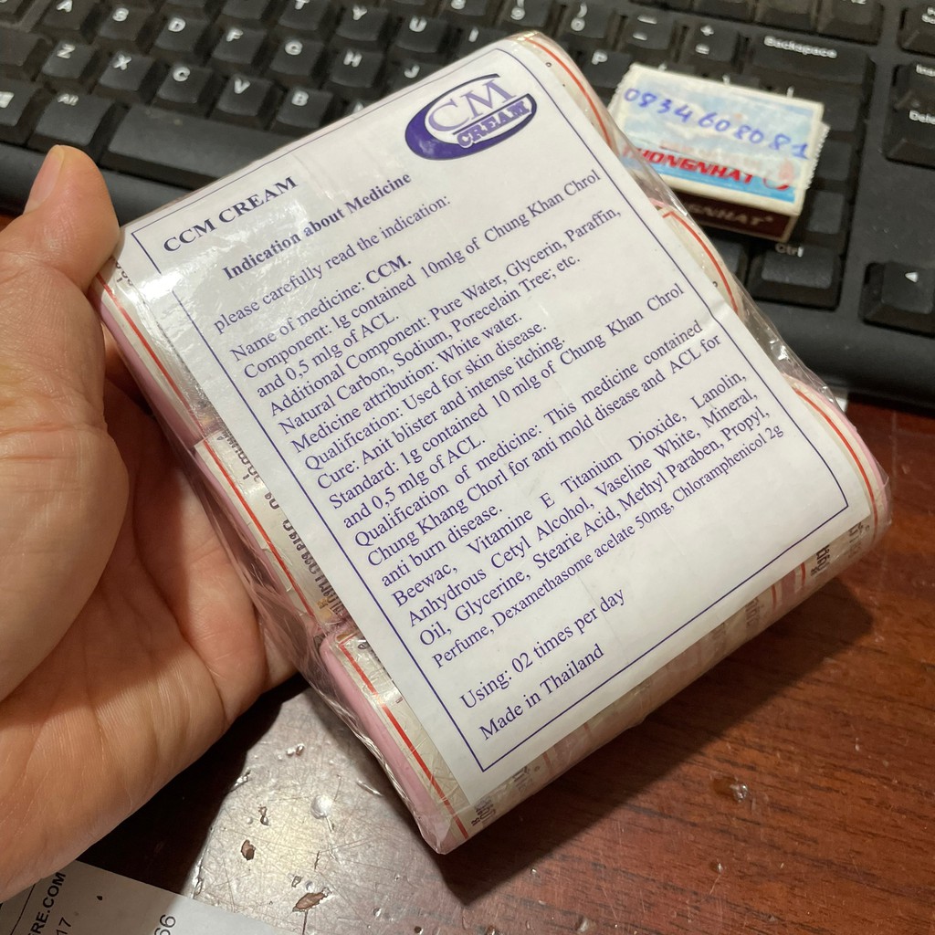 Kem Nám CCM Thái Lan Chính hãng