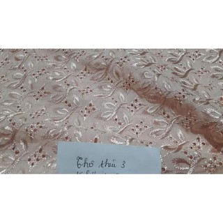 Thô thêu khổ 1m6, sale 50lỗ 25k/m