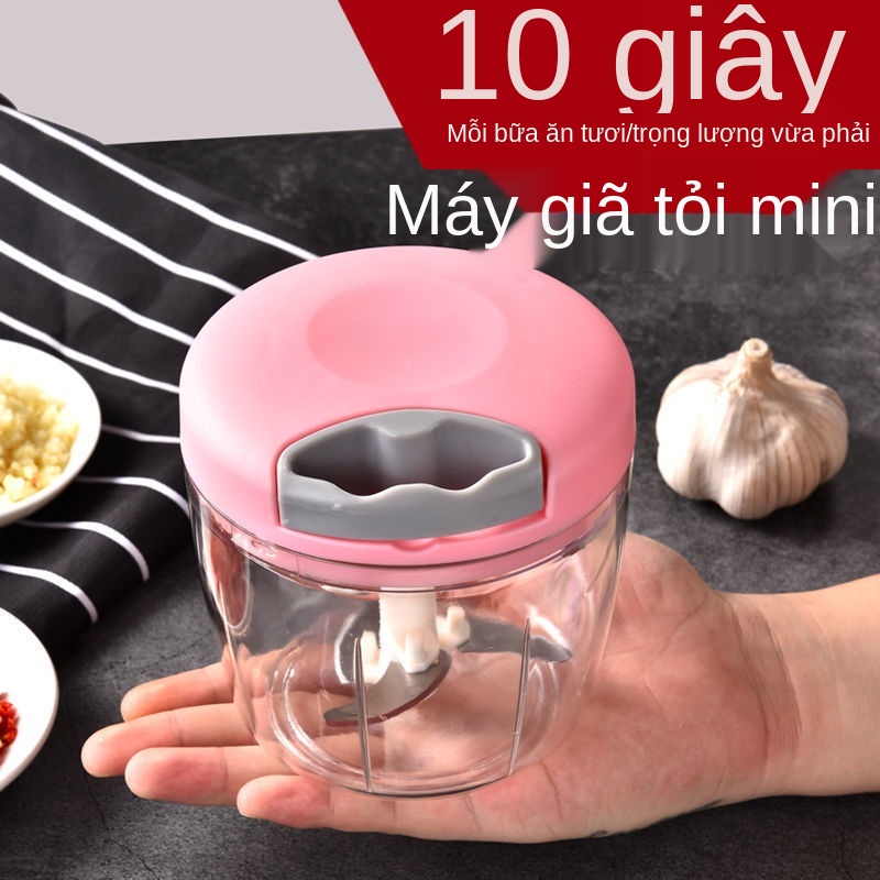 Máy nghiền tỏi cỡ lớn, đập tỏi, sách hướng dẫn sử dụng xay thịt, băm kéo tạo tác