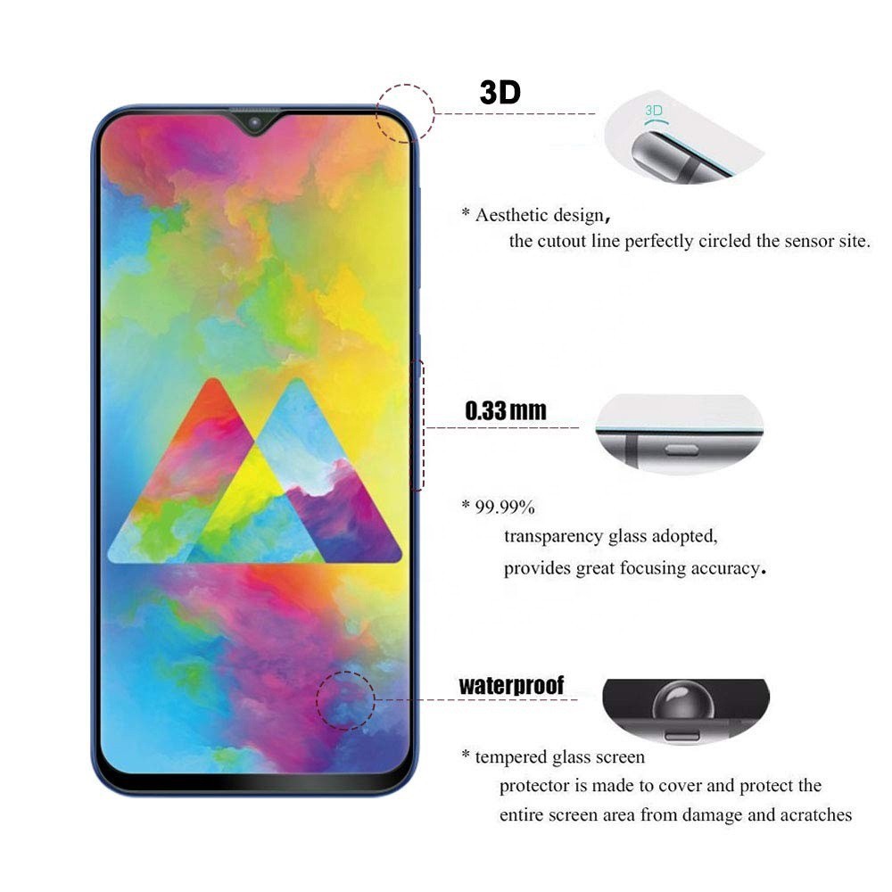 Cường lực Samsung Galaxy Các dòng A01 / A10 / A11 / A12 / A21 / A51 / A71 /A91 / M21 / M31  9D , 10D full màn hình