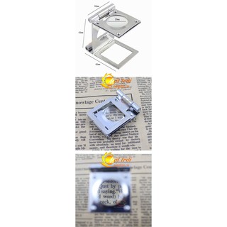 Kính lúp mini 10X có thước đo V1
