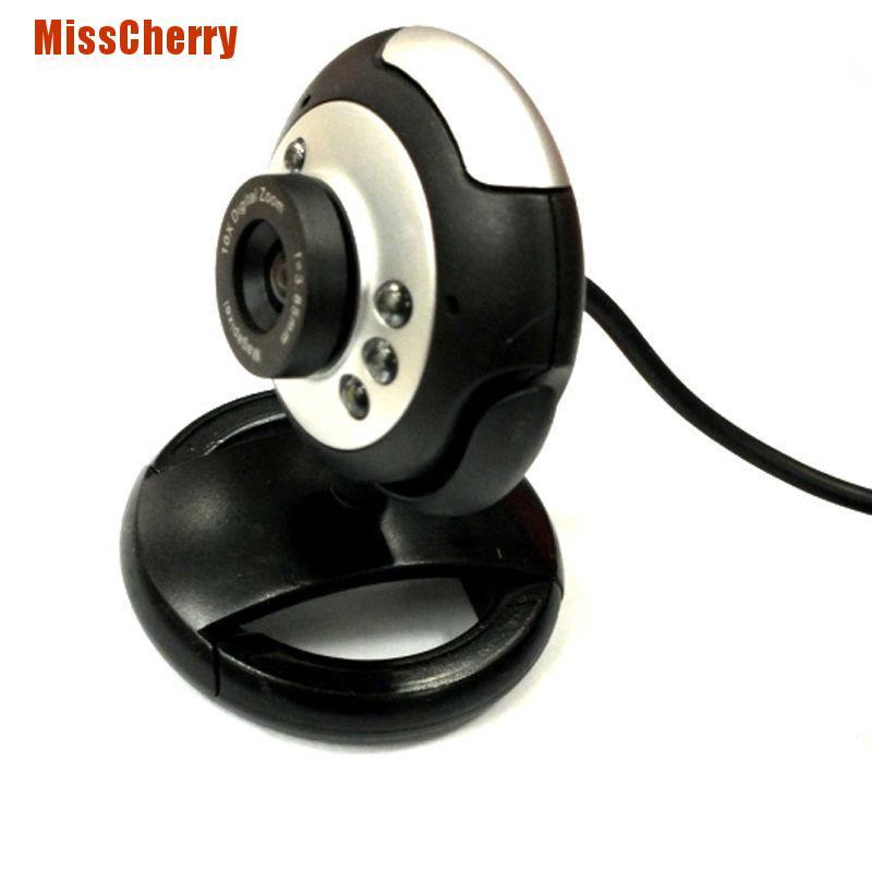 Webcam 6 Đèn Led Hd Usb 2.0 50.0m Kèm Mic Cho Máy Tính | BigBuy360 - bigbuy360.vn