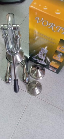 “Loại LỚN 4.7kG “, Máy Ép Cam Bằng Tay INOX 304 Dày, Chính Hãng VORTEX