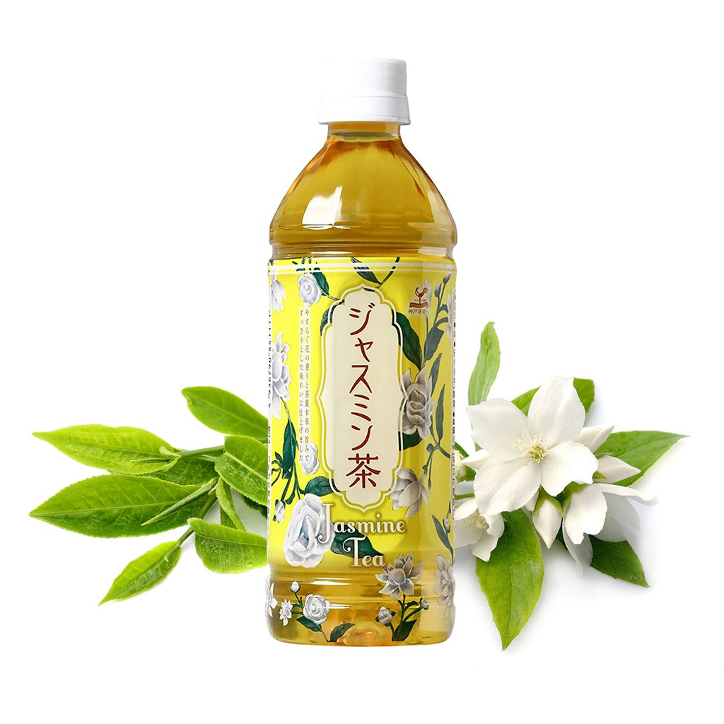 Trà lài  đóng chai 500ml - Kobe Bussan - Hàng nội địa Nhật Bản