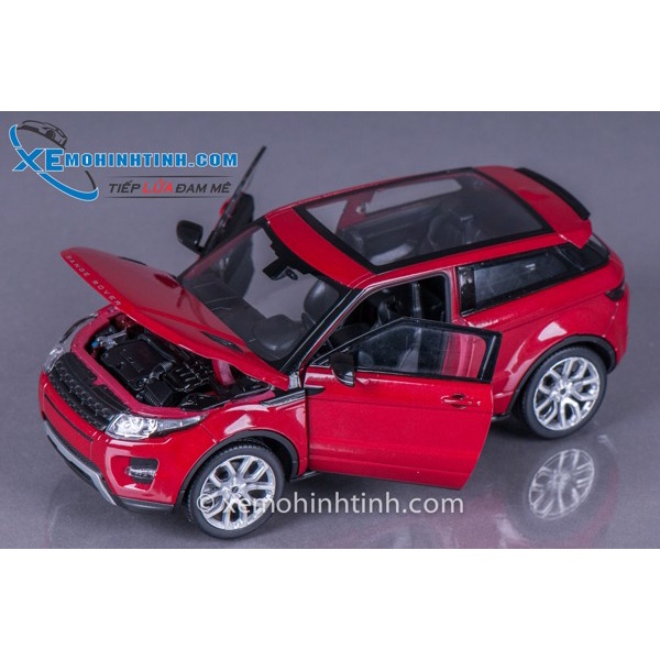 XE MÔ HÌNH RANGE ROVER EVOQUE 1:24 WELLY-FX (ĐỎ)