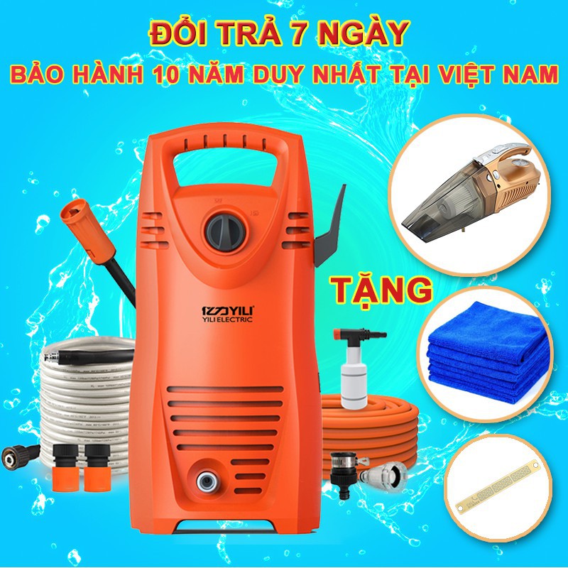 Máy rửa xe tăng áp Vando