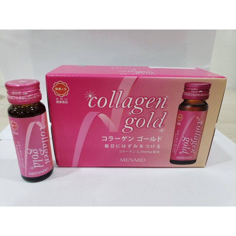 Nước uống đẹp da Collagen Gold Menard( Công ty, tem phụ)