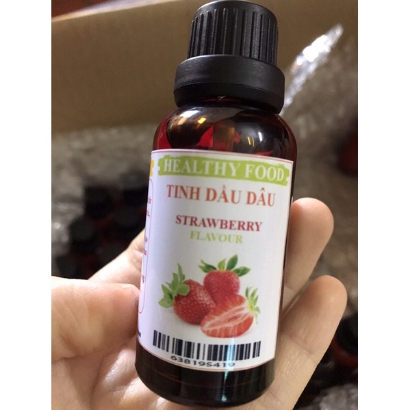 TINH DẦU THỰC PHẨM - Dâu - Cam - Khoai Môn