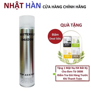 Keo Xịt Tóc Giữ Nếp Lâu, Dễ Tạo Kiểu Butterfly Shadow (150ml/320ml600ml)