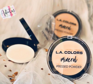 Phấn phủ siêu mịn LA Colors Mineral Pressed Powder