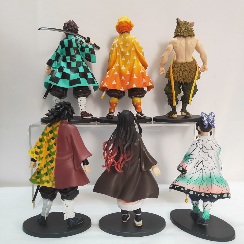 Bộ Mô Hình Nhân Vật Kimetsu No Yaiba Bằng PVC