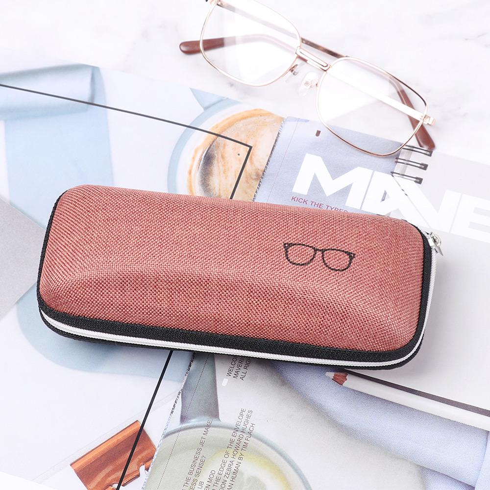 Hộp Đựng Mắt Kính Có Khóa Kéo Họa Tiết Độc Đáo Cho Nam Và Nữ Giá Đỡ