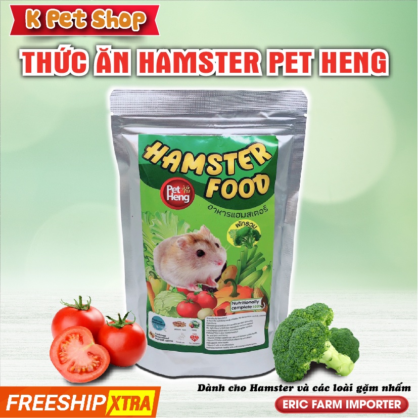 Thức Ăn Hamter Pet Heng Rau Củ  FREE SHIP  Hamter Food Thức Ăn Sóc,Thỏ,Bọ,Chinchialla,Gặm Nhắm...