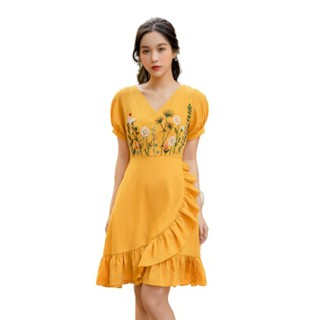 OLV - Đầm Medallion Embroidered Dress