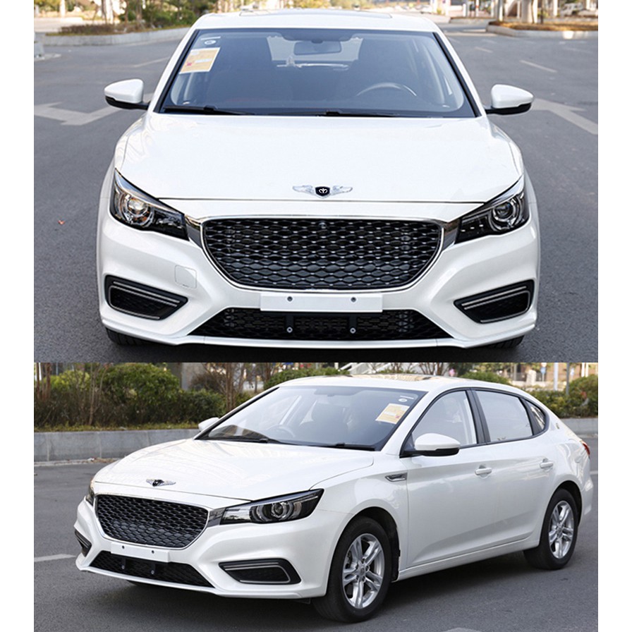 Miếng dán mui xe hơi bằng kim loại hình đôi cánh trang trí cho Daewoo G2X Gentra Korando Tosca