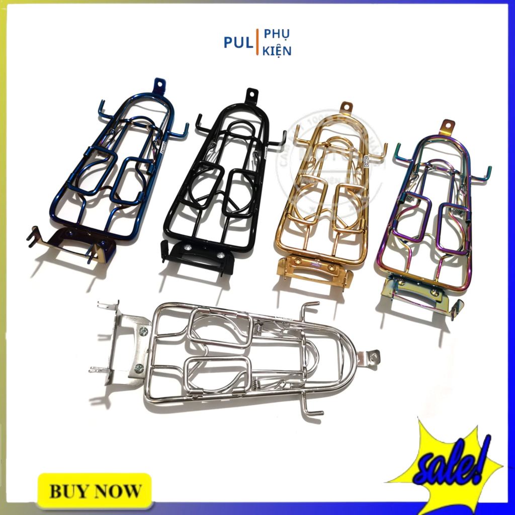 Baga Exciter 155 vva Ex 155 dày 10li gắn giữa xe có phần mở rộng chắc chắn dễ dàng lắp đặt