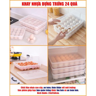 Khay đựng 24 quả Trứng ( Song Long )