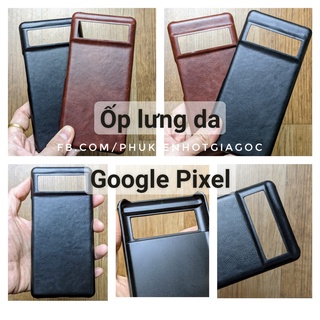 (Sẵn VN) Ốp lưng siêu mỏng lưng da chống bẩn cho Google Pixel 6 Pro / Pixel 6