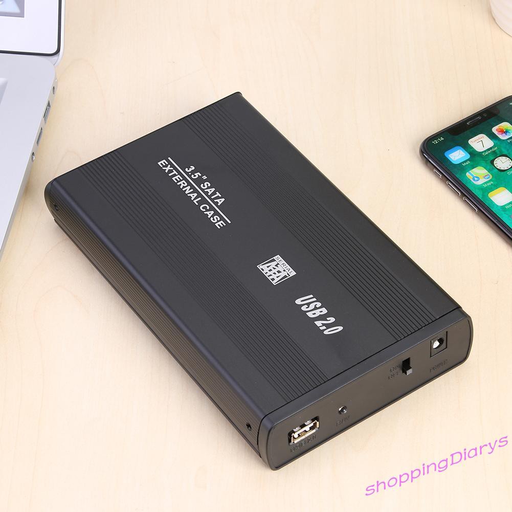 Hộp Đựng Ổ Cứng Ngoài 3.5 Inch Sata Sang Usb 3.0 | BigBuy360 - bigbuy360.vn