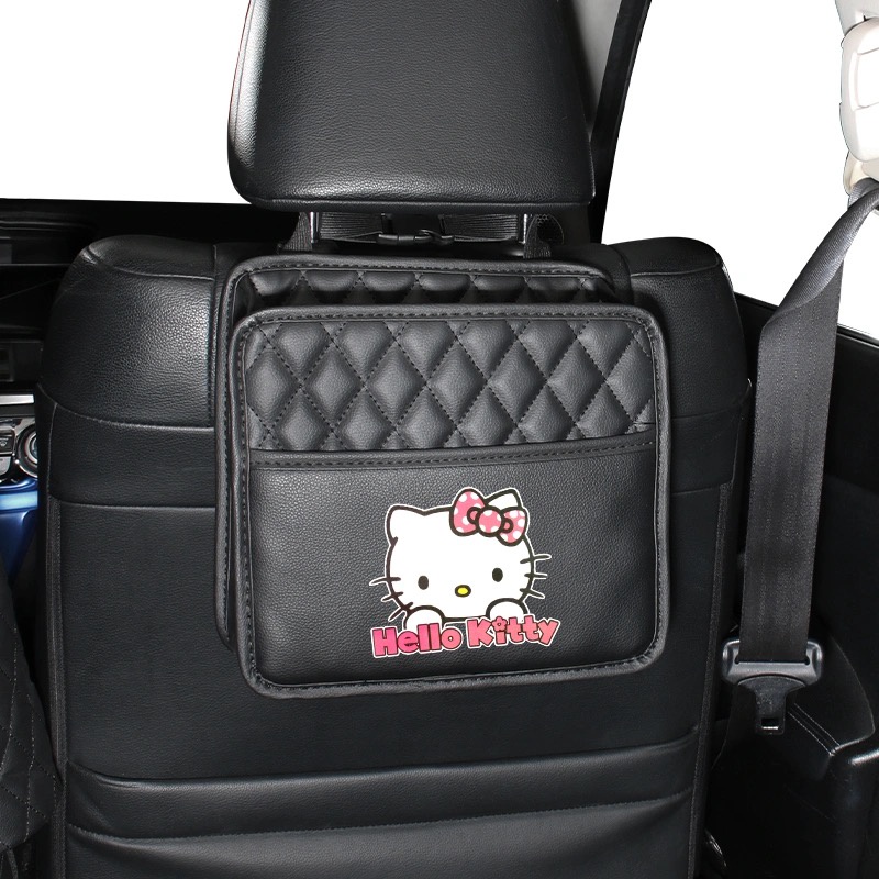 【Ready Stock】 Car storage bag Multifunctional car storage bag Rear seat hanging bag 1pc 5Ves