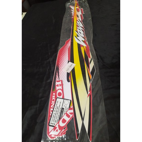 TEM XE WAVE 1 LỚP MÀU ĐỎ CỜ