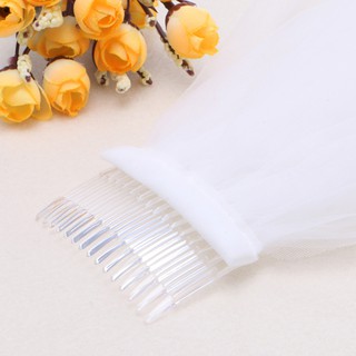 Khăn voan mềm mịn dài 3m cho cô dâu