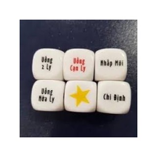 Xúc xắc ăn nhậu 6 mặt
