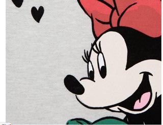Váy nỉ Mickey