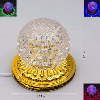 ĐÈN LED XOAY BÔNG SEN 360 ĐỘ