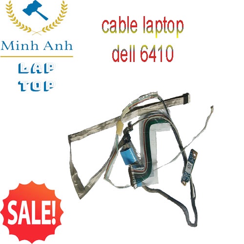 Cáp màn hình và rắc nguồn DC laptop dell e6410 vga rời