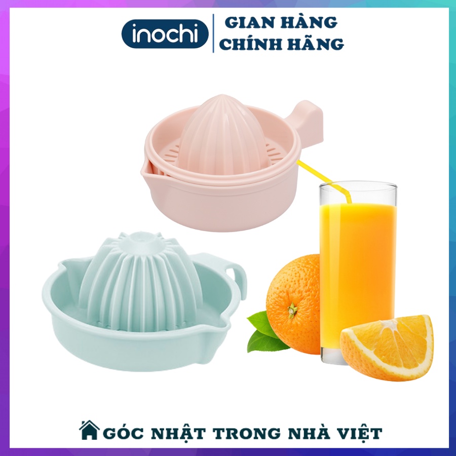 [2 size] Bộ vắt cam - chanh YOKO INOCHI có lọc bằng nhựa nguyên sinh kháng khuẩn tiện lợi