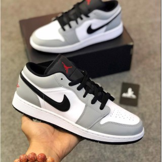 Giày JD Xám Cổ Thấp , Giày Thể Thao Nam Nữ Full Box Bill