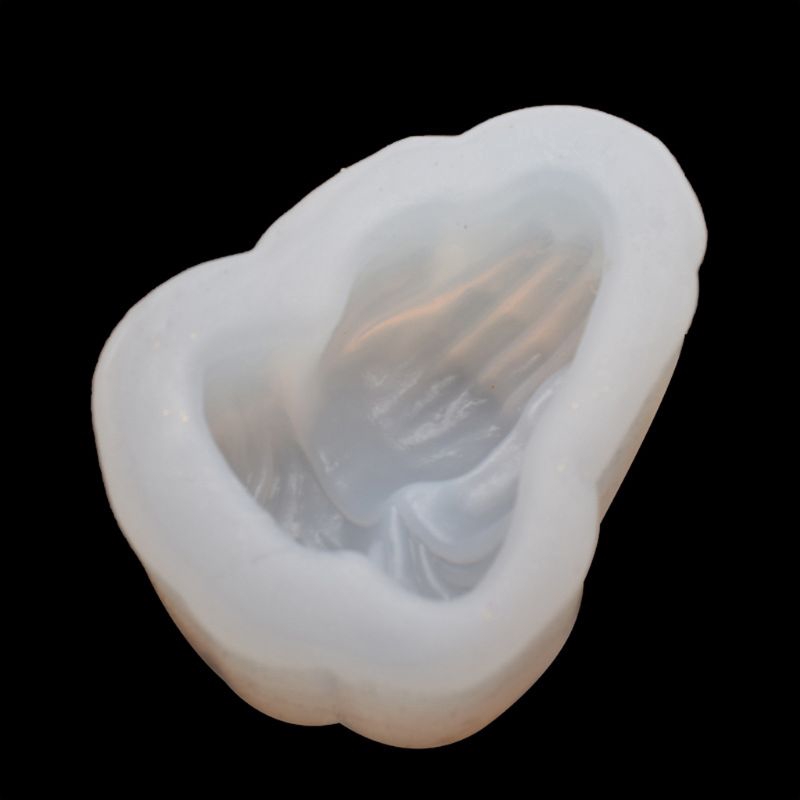 Khuôn silicon làm đồ trang sức hình bàn tay phật tiện lợi