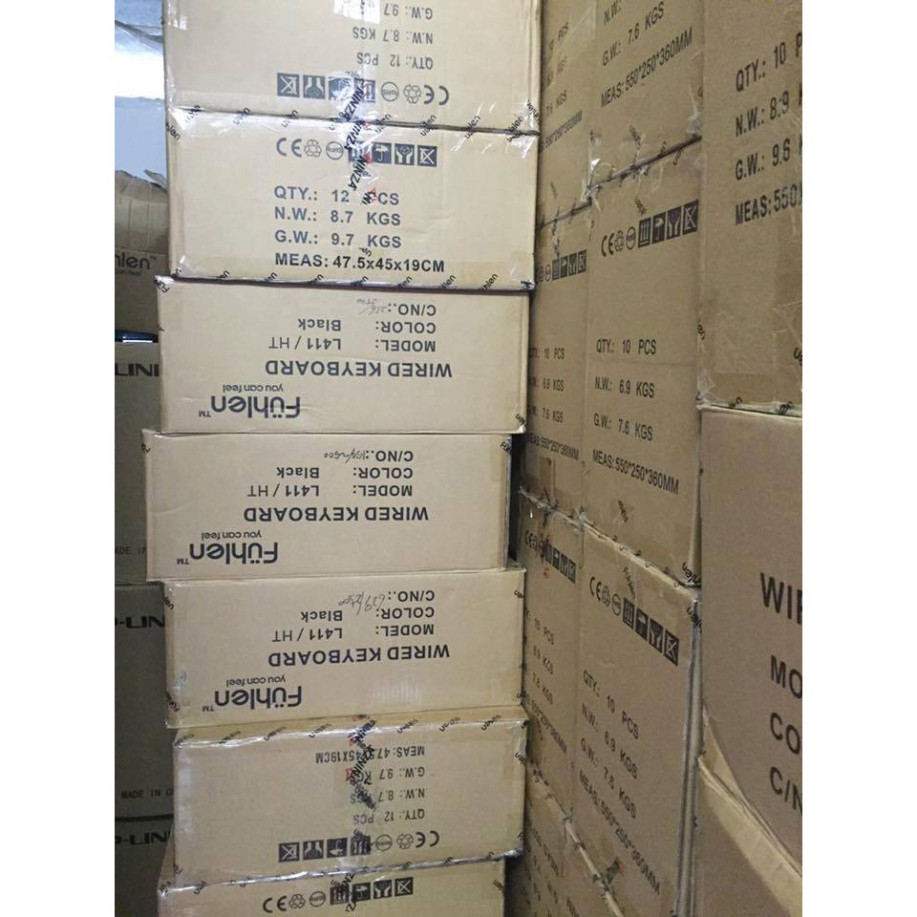 Bàn phím Fuhlen L411 bảo hành 2 năm chính hãng Ninza